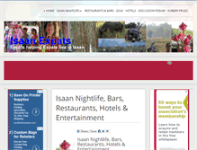 Tablet Screenshot of isaanexpats.com